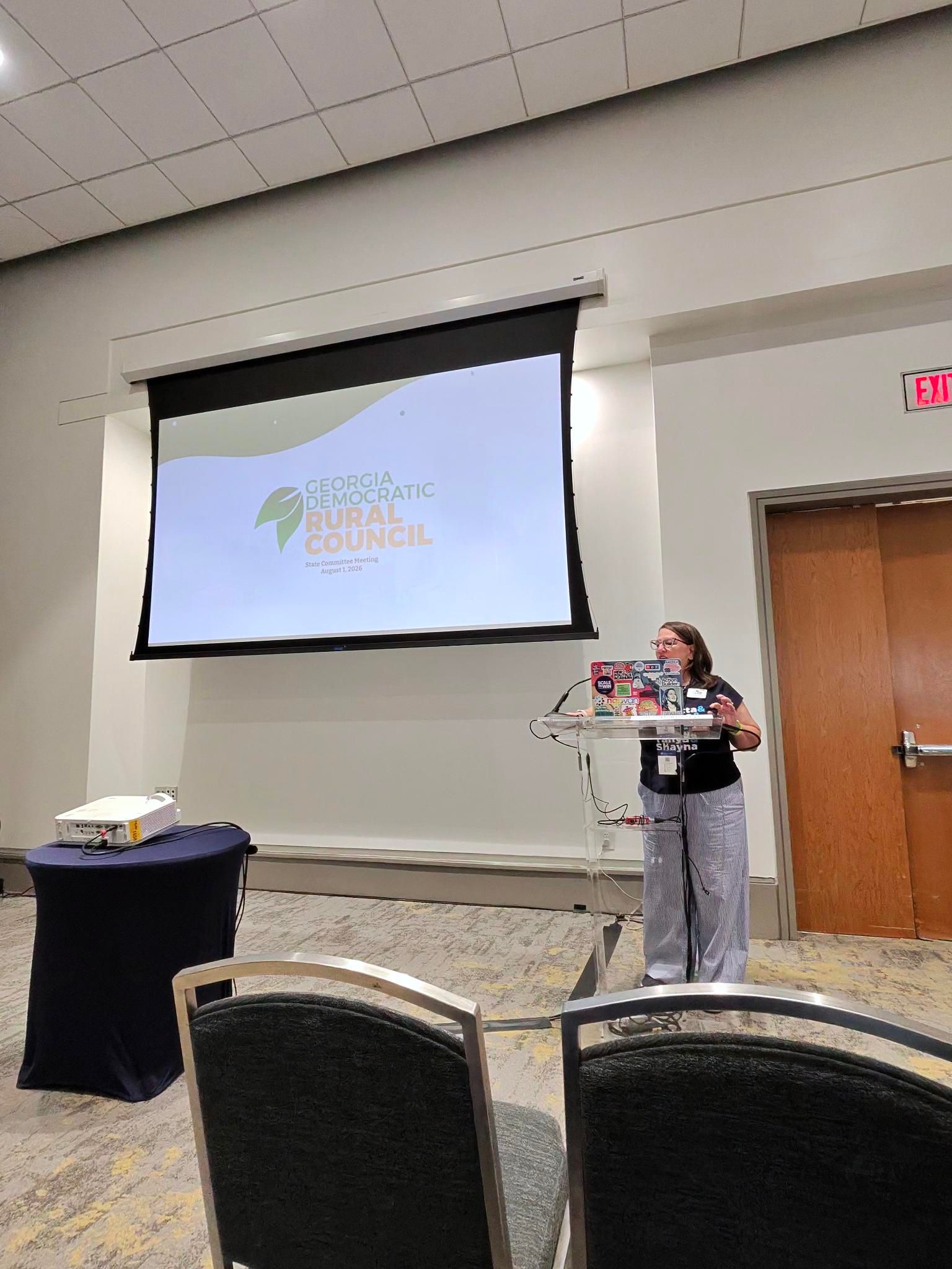 Georgia Democratic Rural Council State Committee Meeting Presentation