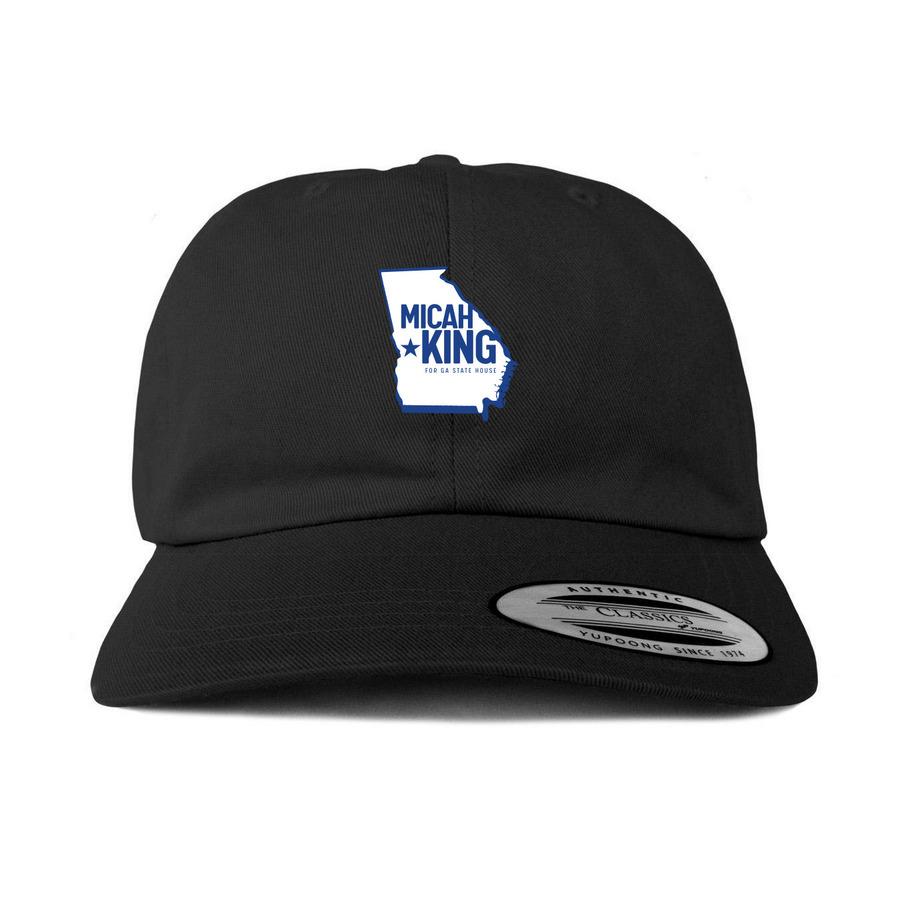 Printed Classic Baseball Cap - Black
