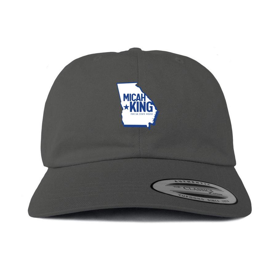 Printed Classic Baseball Cap - Dark Gray