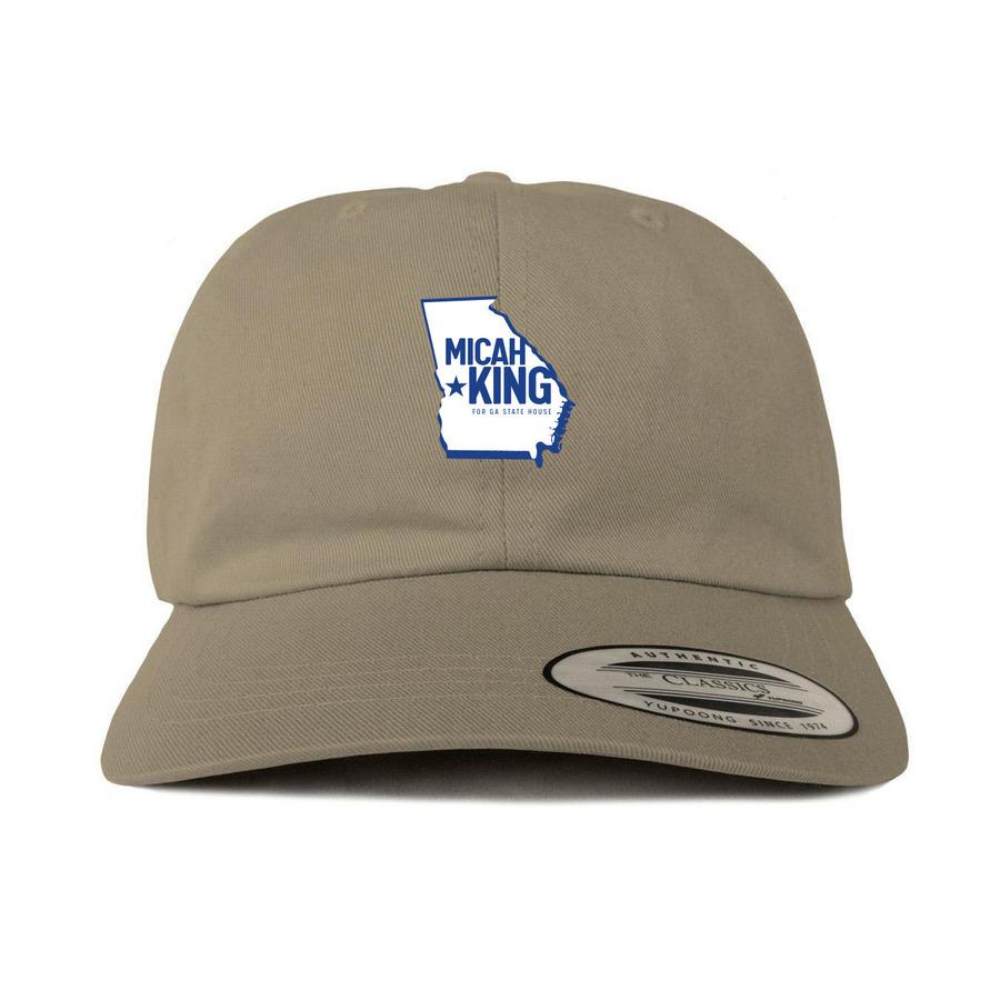 Printed Classic Baseball Cap - Khaki