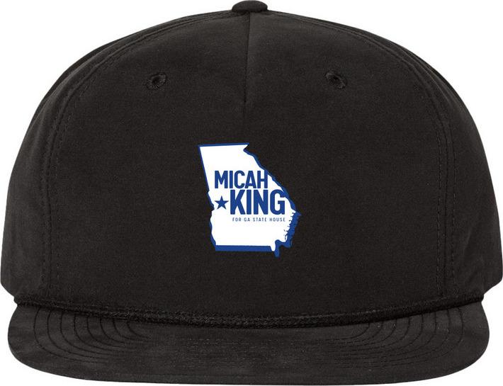 Printed Umpqua Snapback Cap - Black