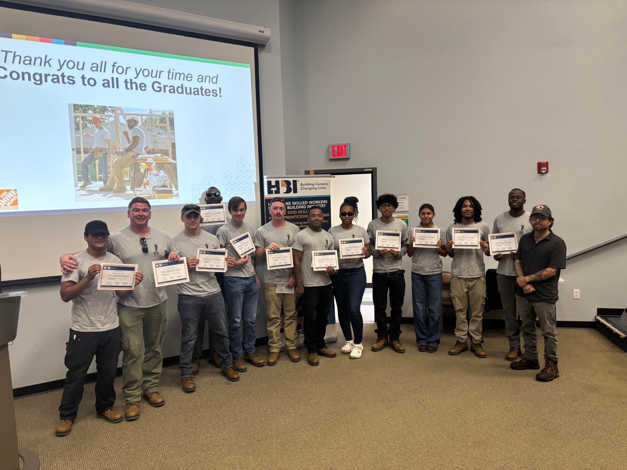HBI graduation ceremony