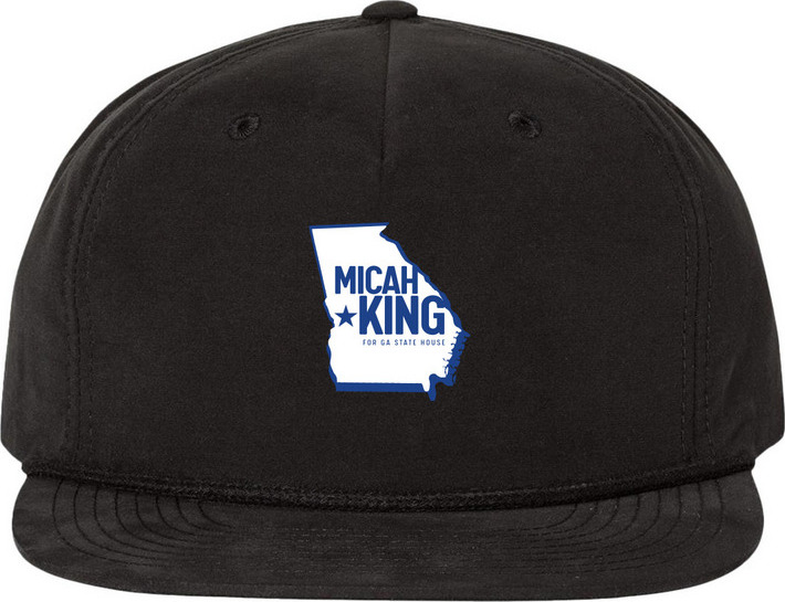 Micah King Umpqua Snapback Cap in Black